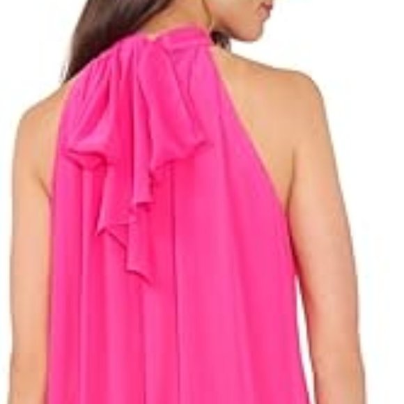 VINCE CAMUTO Draped Halter Jumpsuit - Picture 4 of 4